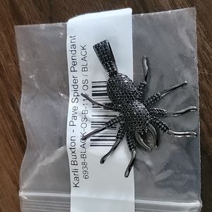 New Karli Buxton Pave Spider Charm